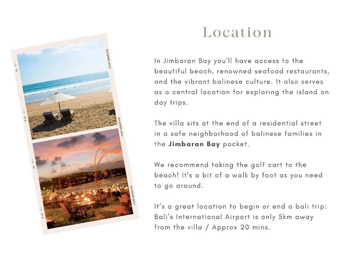 Tropical Oasis Villa Bukit Bali 2 Pools Golf Cart Jimbaran  0*, Jimbaran (Bali)